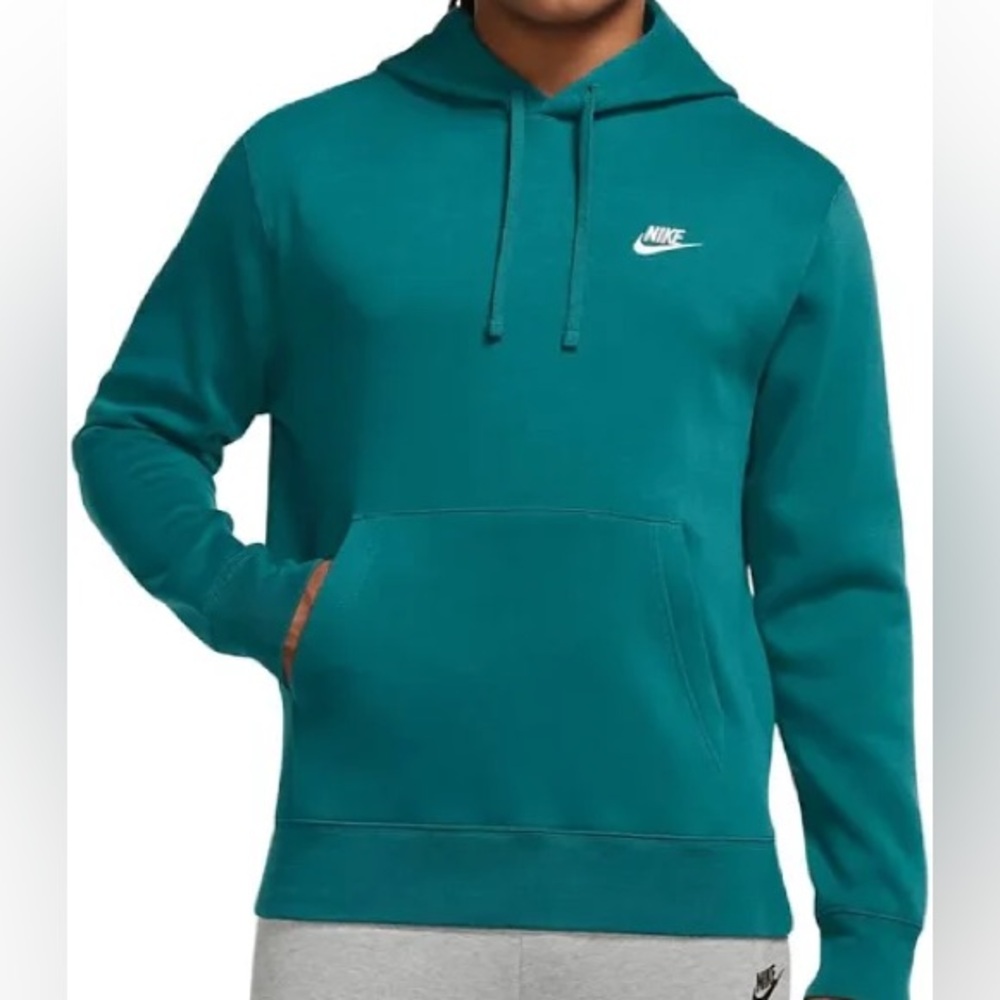 Teal Men’s Nike Fleece Hoodie